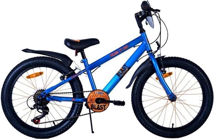 Nerf Kinderfahrrad - Jungen - 20 Zoll - Satinblau - 2 Handbremsen (22078 -it) (20")