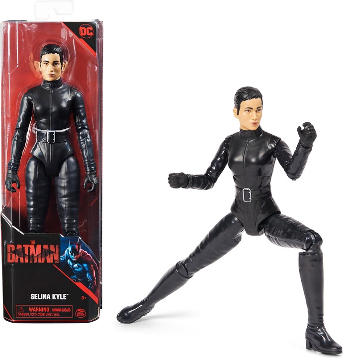 Spin Master DC Comics Batman "The Batman" Selina Kyle Action Figure nel look autentico del film Batman