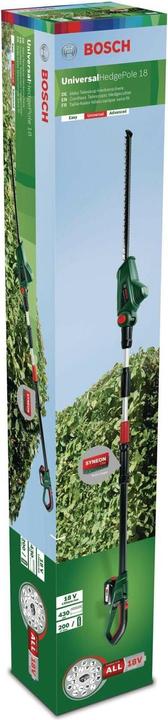 Image du produit Bosch Home & Garden Universal Hedge Pole 18 (Taille-haies sans fil)