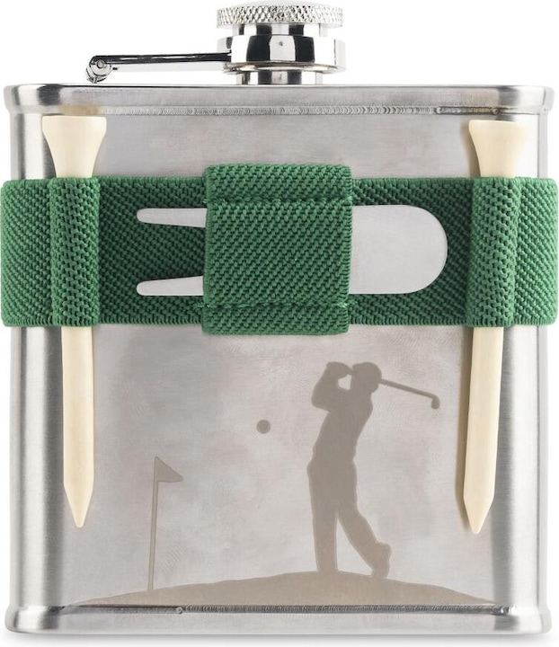 Kikkerland Golf Flask (180 ml)