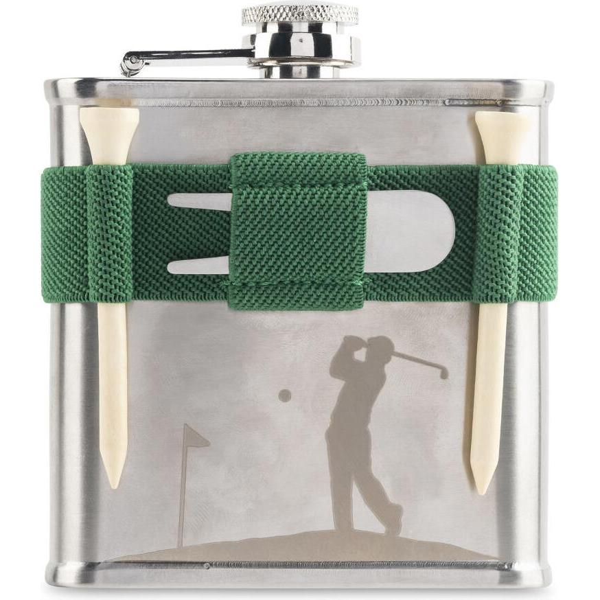 Kikkerland Golf Flask (180 ml) (BA100)