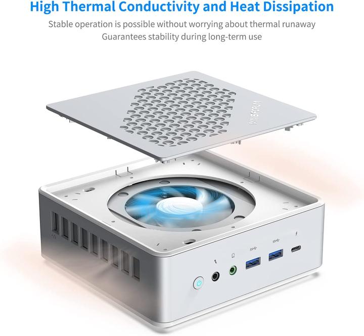 Actual product image Minisforum Intel Core TH50 16+512GB