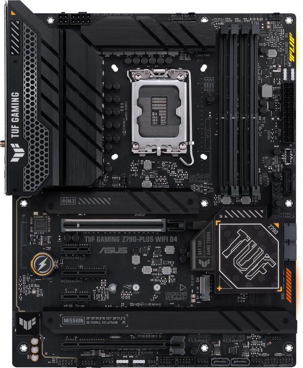 Produktbild ASUS TUF Gaming Z790-Plus Wifi D4 (LGA 1700, Intel Z790, ATX)