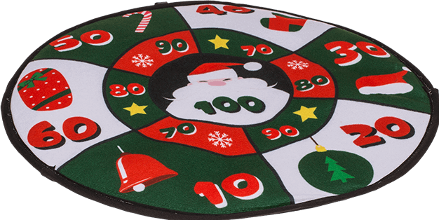 Actual product image Out of the blue Felt dartboard Christmas
