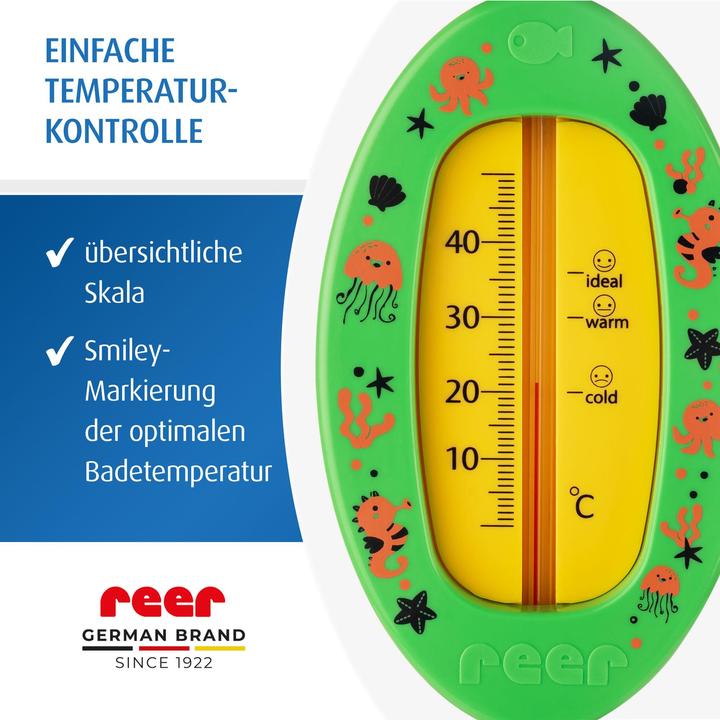 Actual product image Reer Bath thermometer oval