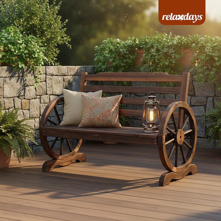 Actual product image Relaxdays garden seat