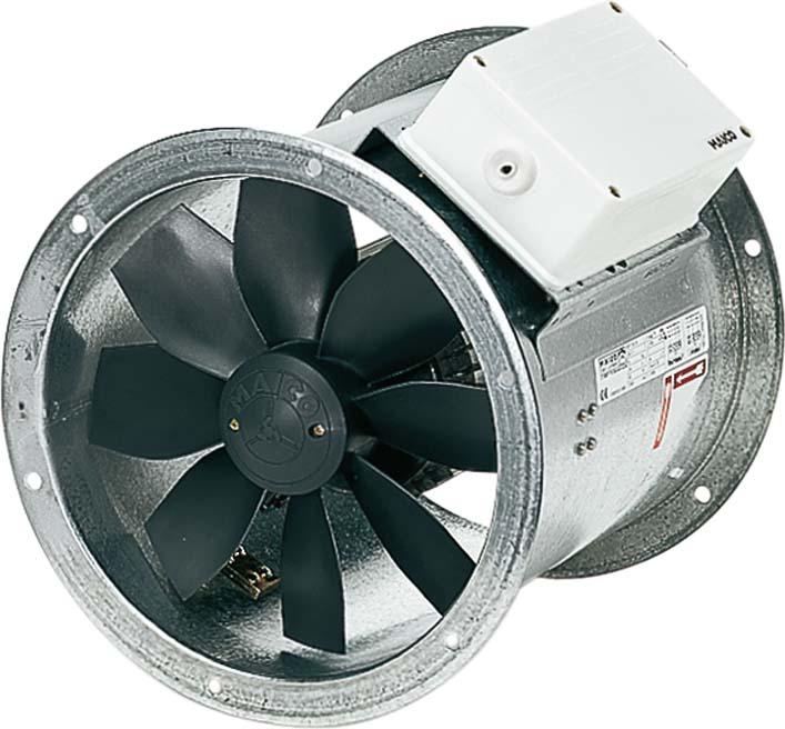 Maico MAI DZR30/42B Axial-Rohrventilator 50Hz INenn 0,3A/0,9A