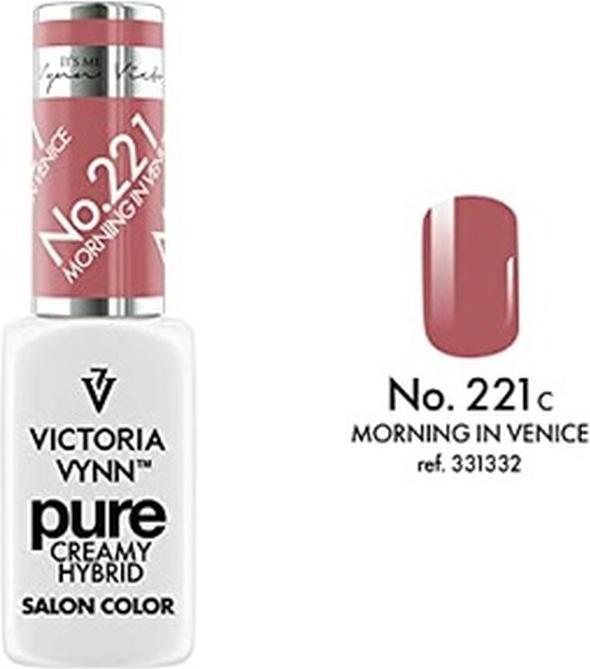 Immagine prodotto Visconti Di Modrone VICTORIA VYNN Ibrido Cremoso Puro 221 Morning in Venice (Smalto per unghie effetto gel)