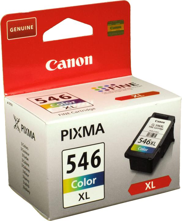 Actual product image Canon Cl-546xl (M, C, Y)
