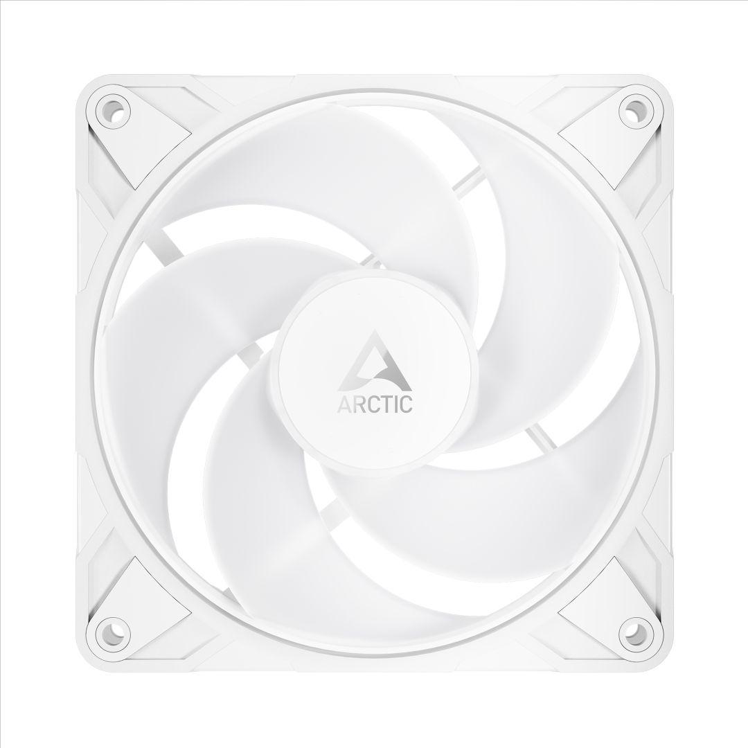 Arctic Ventilateur de boitier P12 Pro Reverse RGB - 12cm (Blanc) (120 mm, 1 x), Ventola PC, Bianco