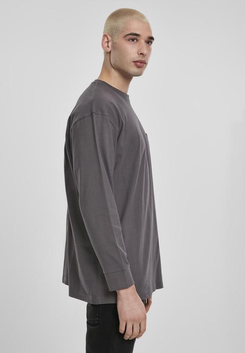 Produktbild Urban Classics Neon Logo Boxy Pocket LS (S)