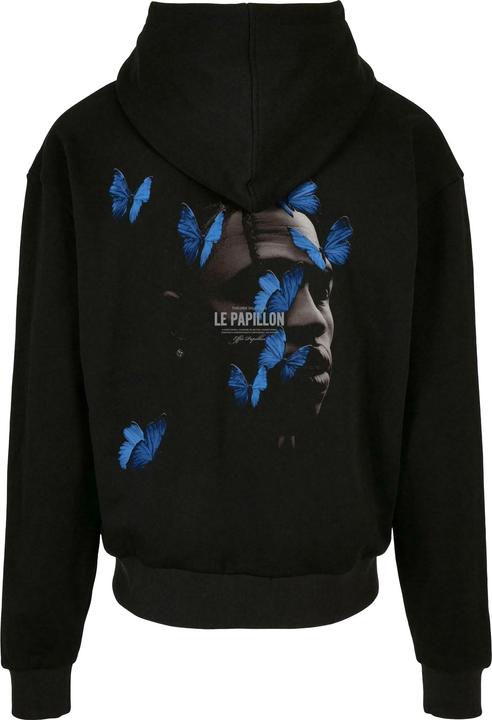 Produktbild Mister Tee Le Papillon Kapuzenpullover Mit Reissverschluss Schwer Übergross (M)