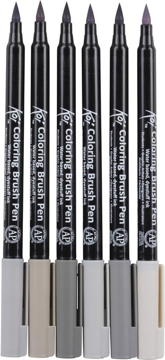 Produktbild Sakura Koi Farbe Pinsel-Set (6 x)