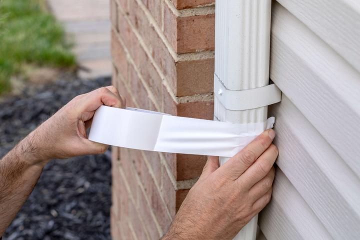 Actual product image Duck Tape ORIGINAL fabric tape white 50 mm x 25m (50 mm)