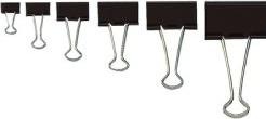 Actual product image Wedo Foldback clips (12 x)