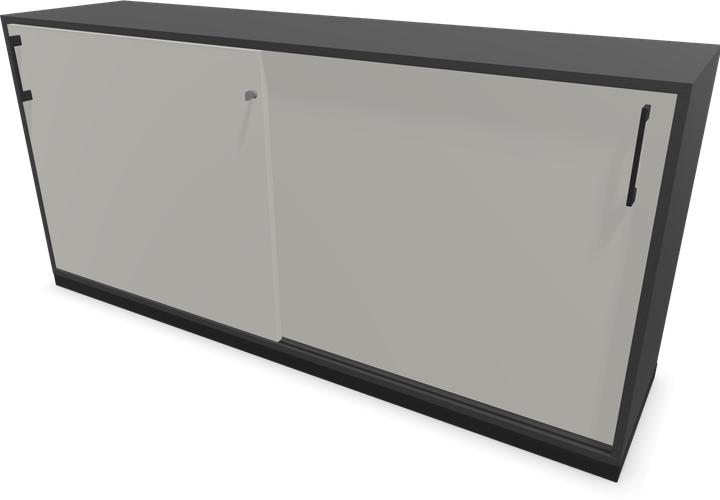 Actual product image Narbutas Choice sliding door cabinet (160 x 40 x 76 cm)