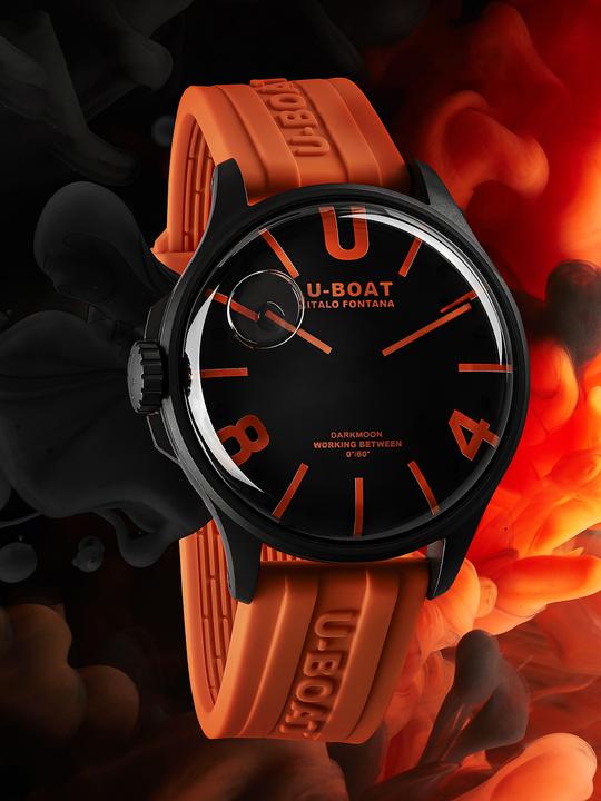 Immagine prodotto U-Boat 9538 Darkmoon Arancione IPB (Orologio da polso analogico, 44 mm)