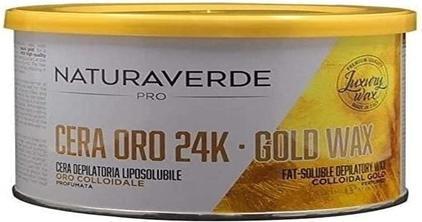 Image du produit Naturaverde Pro Cire épilatoire soluble dans la graisse 400ml Gold 24K (400 ml, 1 x)
