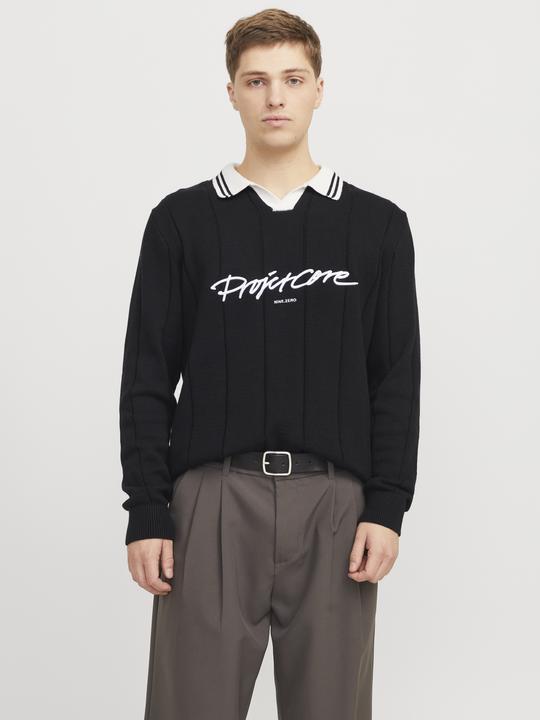Produktbild Jack & Jones Jcowinter Sport Knit Polo Styd Aw24 (XL)