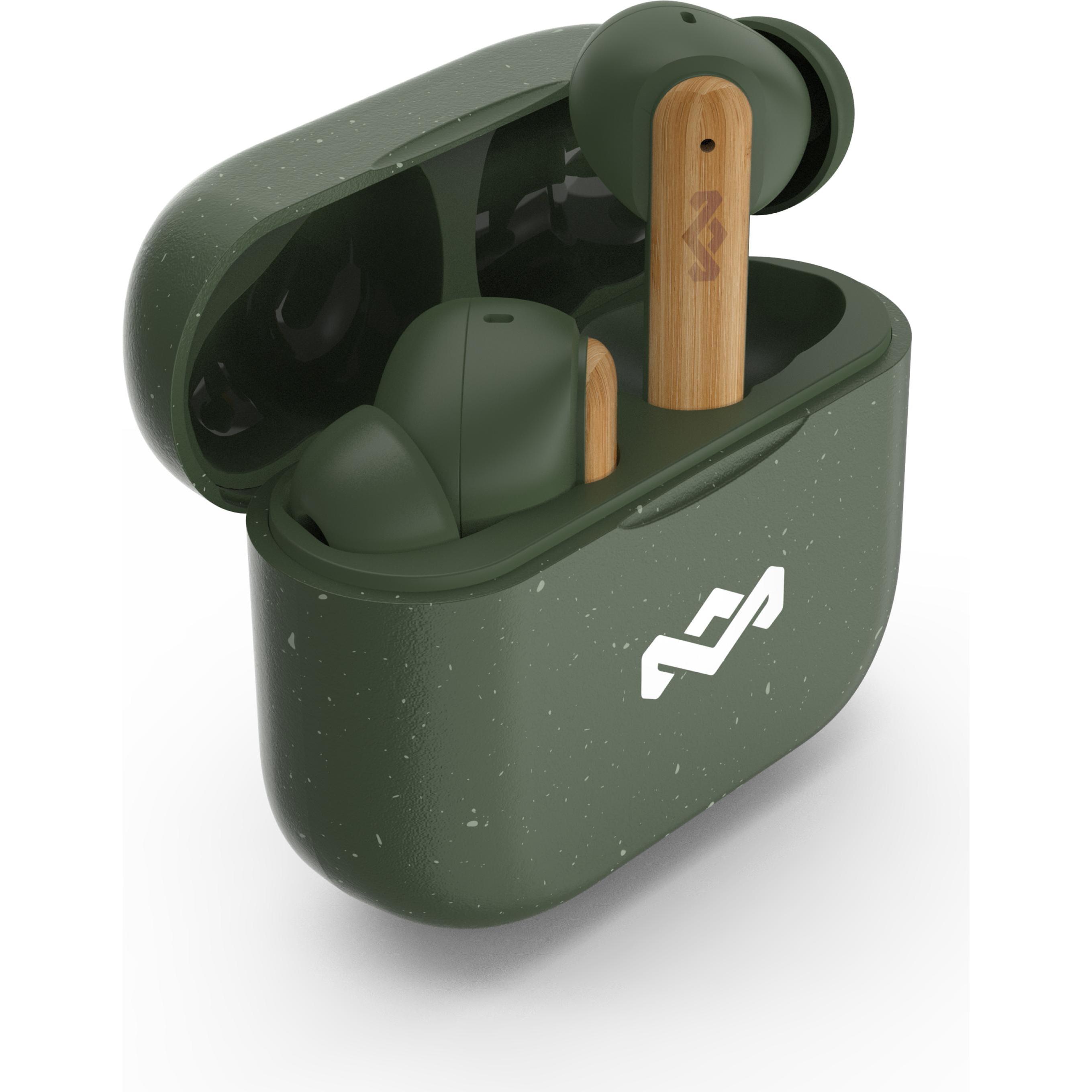 House of Marley Little Bird True Wireless Earbuds (24 h, Kabellos) (EM-JE123-GR)