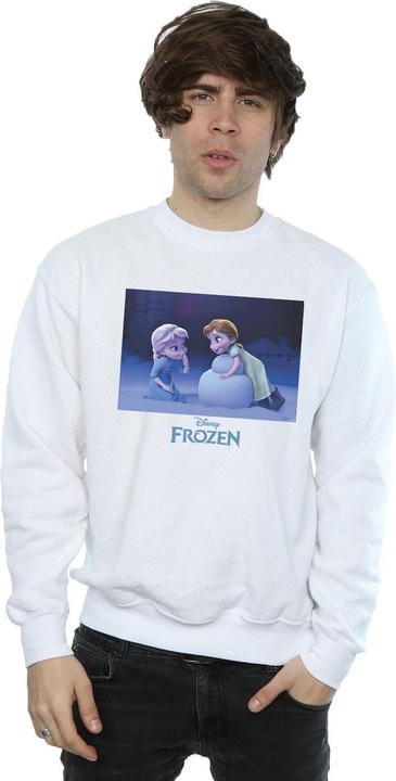 Actual product image Disney Mens Frozen Build A Snowman Sweatshirt (L)