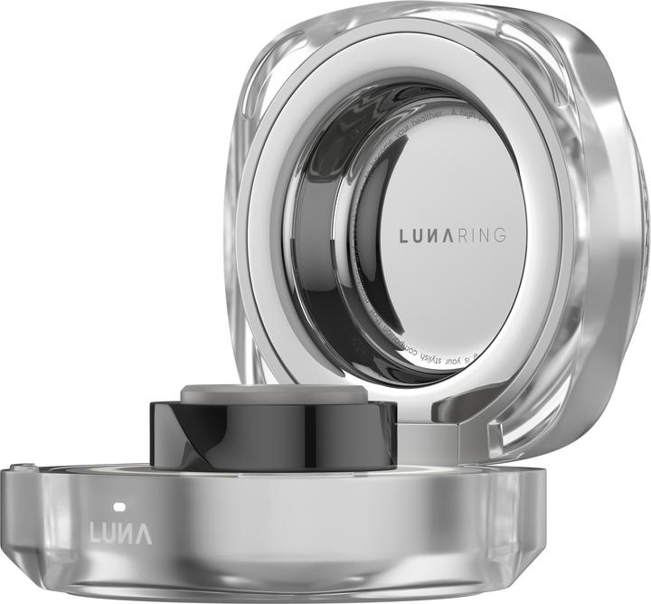 Produktbild Luna Ring Smart Ring Gen 2 Midnight Black Grösse 7 (7, Midnight Black)