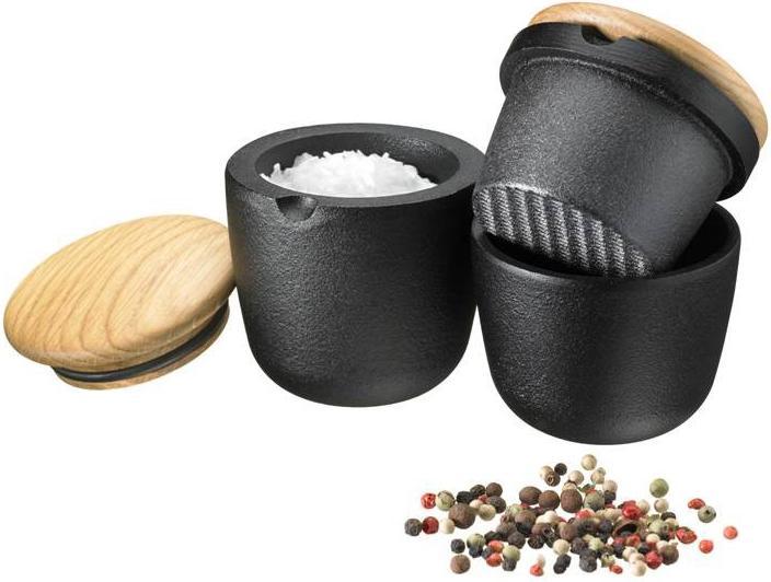 Image du produit Skeppshult Broyeur d'herbes en fonte - Noir/Brown - Petit modèle (Différentes épices)