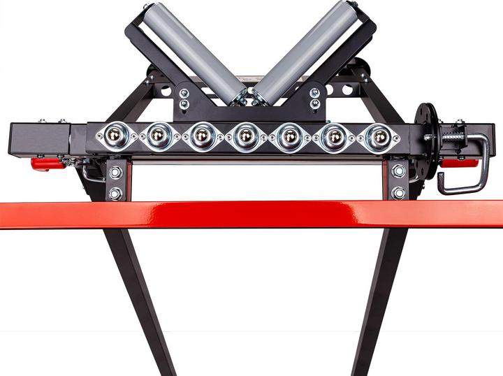 Image du produit Dema Support multi-rouleaux réglable en hauteur 82,5 - 127,5cm (70.50 cm, 75 cm)