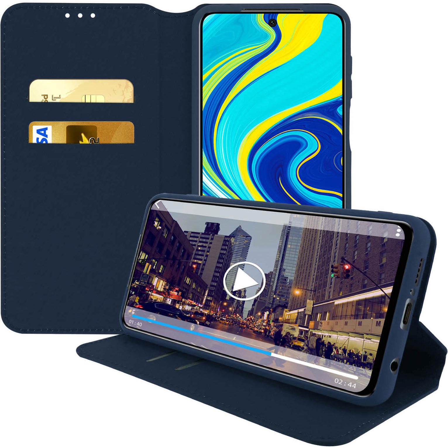 Thumbnail - Avizar Elec Series (Xiaomi Redmi Note 9S), Smartphone Hülle, Blau