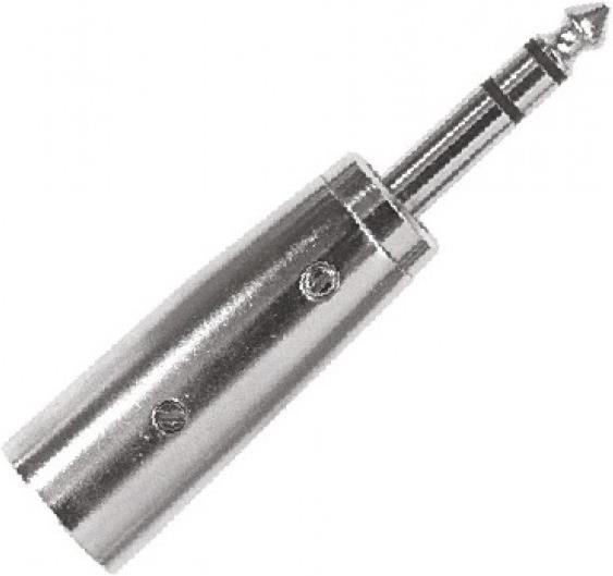 Actual product image Proel Metal adapter XLR (m) Jack (m) (Jack adapter)