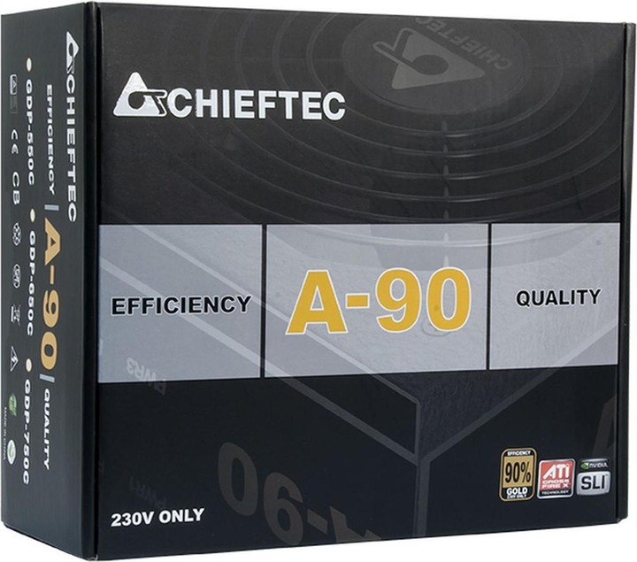 Actual product image Chieftec A-90 GDP-750C (750 W)