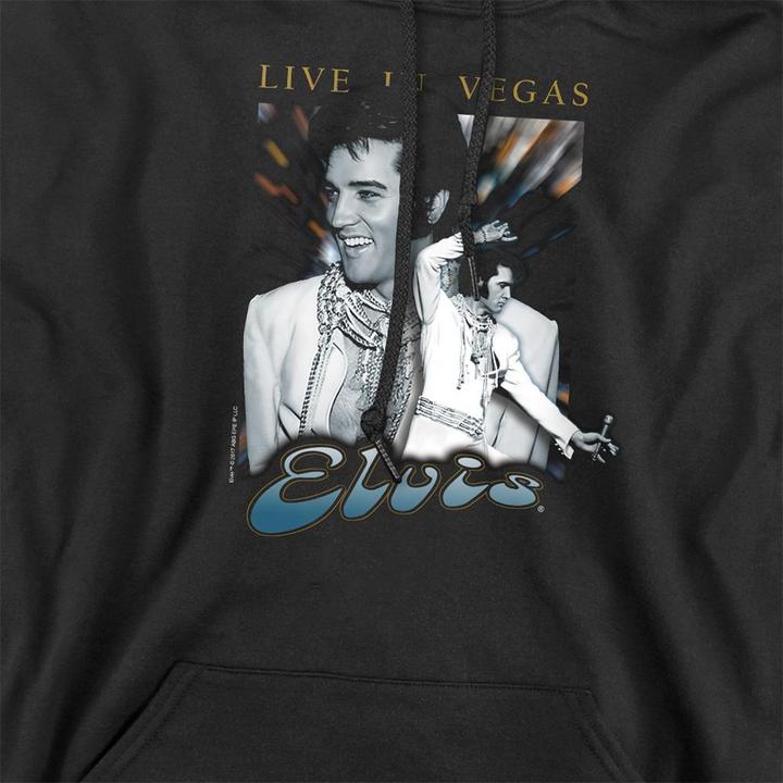 Produktbild Elvis Live In Vegas Kapuzenpullover (M)