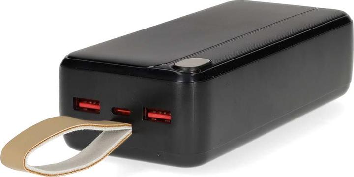 Productafbeelding Nedis powerbank | 30000 mAh | 1.5 / 1.67 / 2.0 / 2.22 / 3.0 A | Anzahl der Ausgänge: 3 | Ausgangsans (30000 mAh, 20 W)