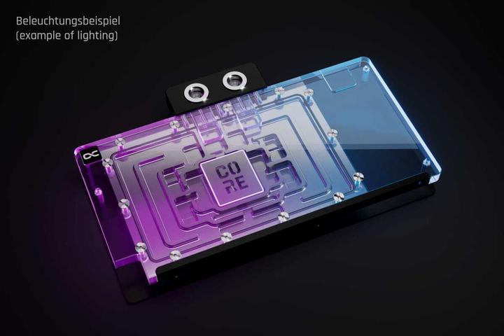 Actual product image Alphacool WAK Core Geforce RTX 5090 ROG Strix