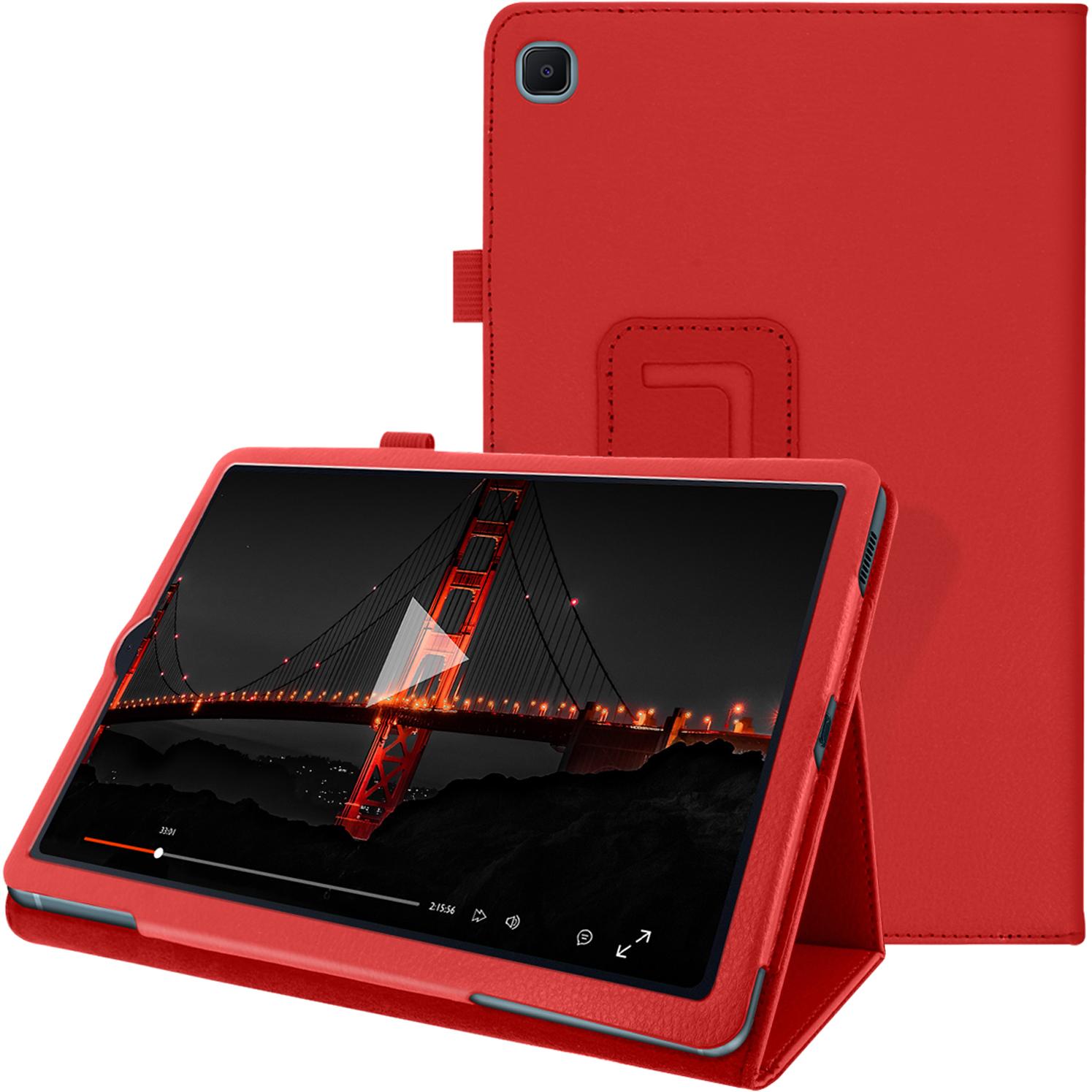 Thumbnail - Avizar Stand Series (Galaxy Tab S6 Lite), Tablet Hülle, Rot
