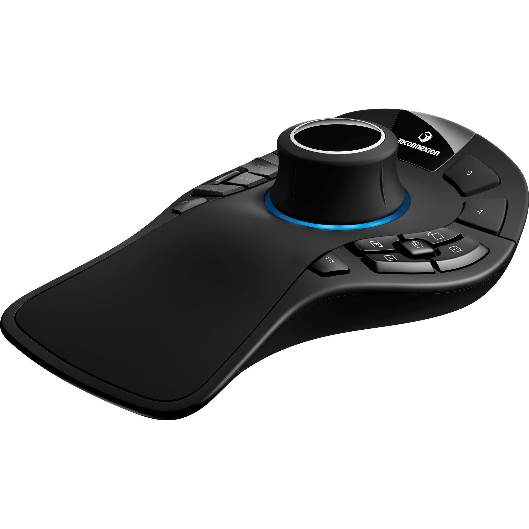 Thumbnail - 3Dconnexion SpaceMouse Pro (Kabelgebunden), Maus, Schwarz