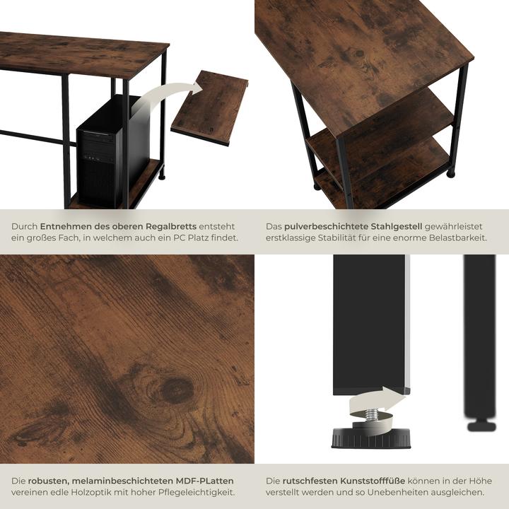Produktbild tectake Hamilton (138 x 138 x 75.5 cm)