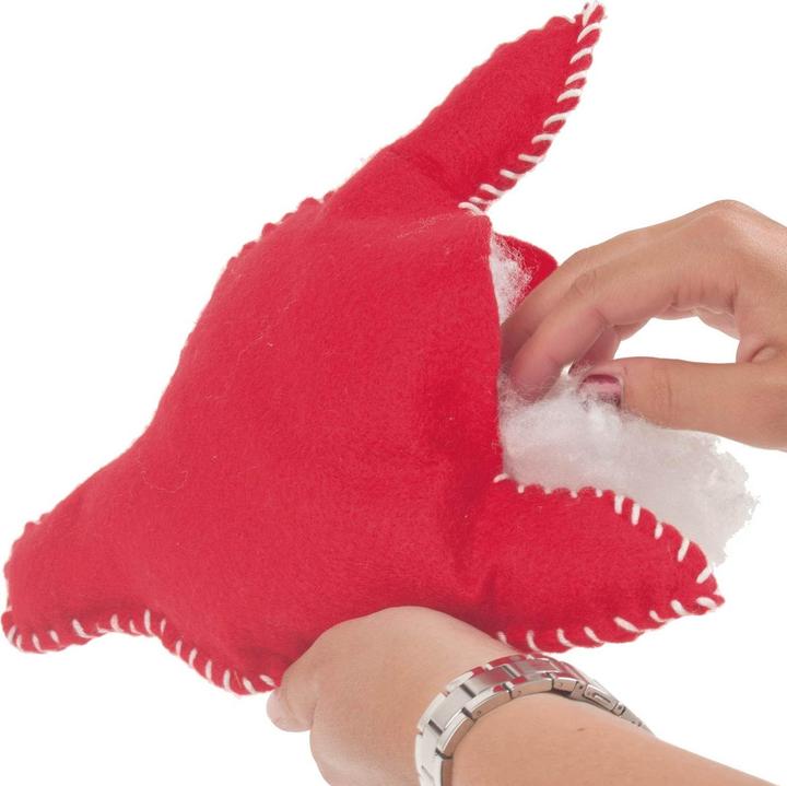 Produktbild Magni 520020 - Bastelfilz, mit feiner Wollqualität, 1 Rolle ca. 45 cm x 5 m, hochrot, klebefleckenfr (150 g/m², 1 x)