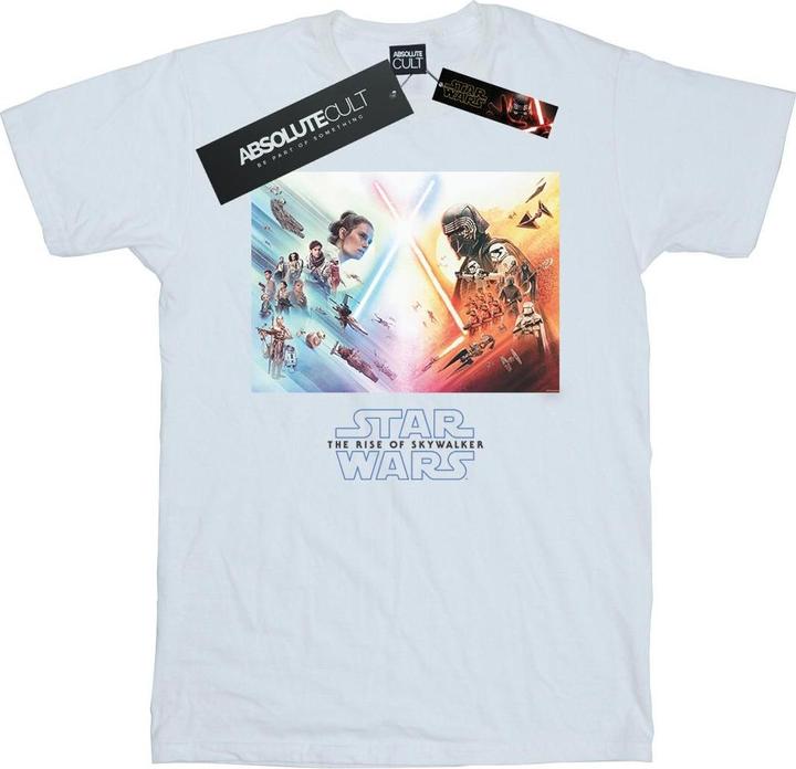 Produktbild Star Wars The Rise Of Skywalker Battle Poster TShirt (4XL)