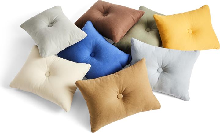 Actual product image HAY - Dot Cushion Planar 60x45 cm (Light Grey) (60 x 45 cm)