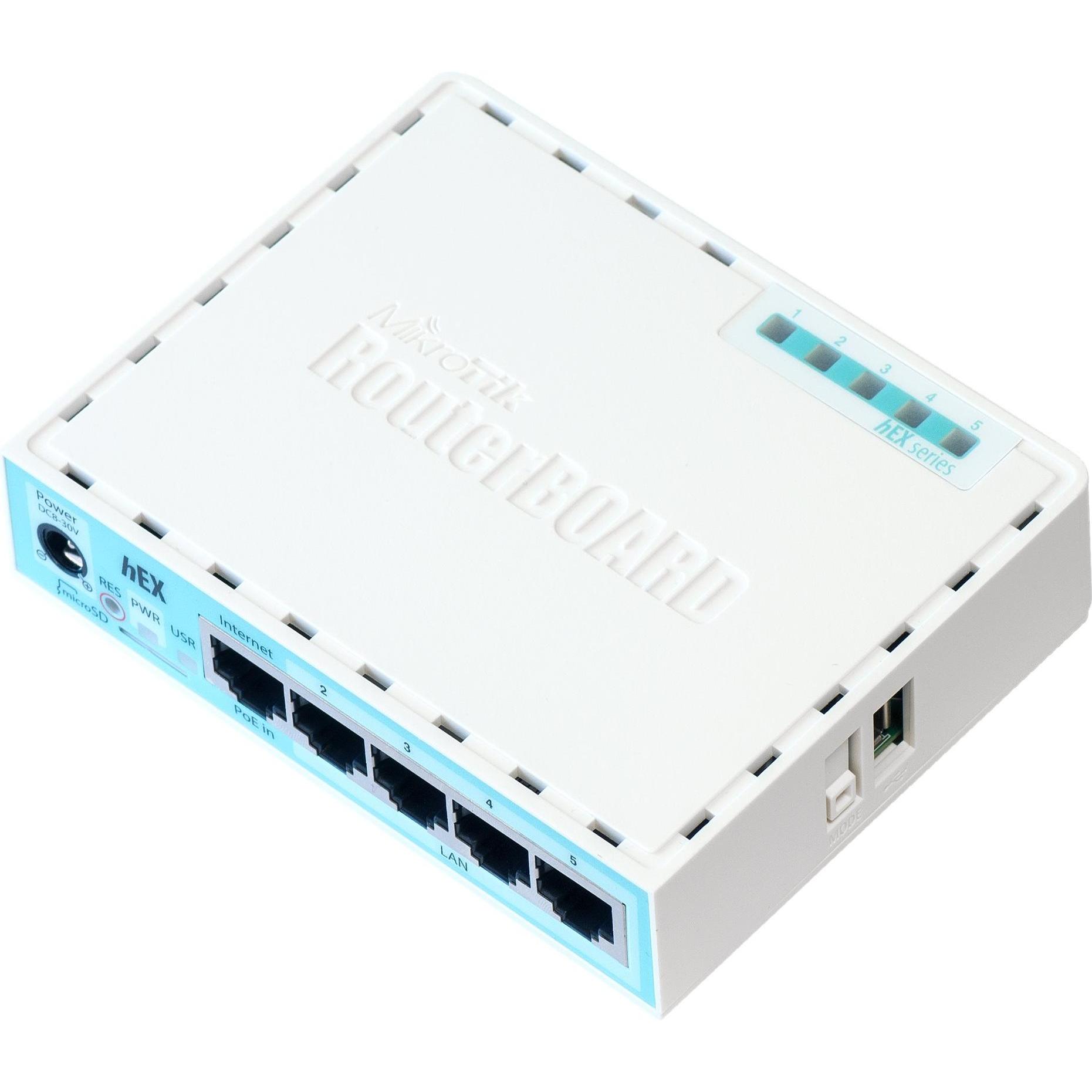 MikroTik Rb750gr3 Hex, Router, Türkis