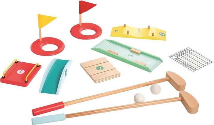 Spielba Set da golf con 9 pezzi (1 - 2 Giocatori)