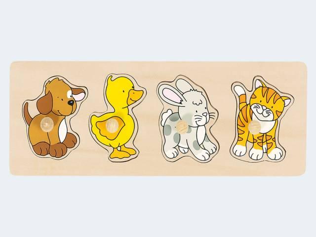 Image du produit Goki 57866 Puzzle de forme 4 pièce(s) (4 pièces)