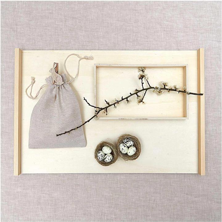 Image du produit Rico Design Nid de Pâques avec oeufs 6.5 cm, 2 pièces (2x)