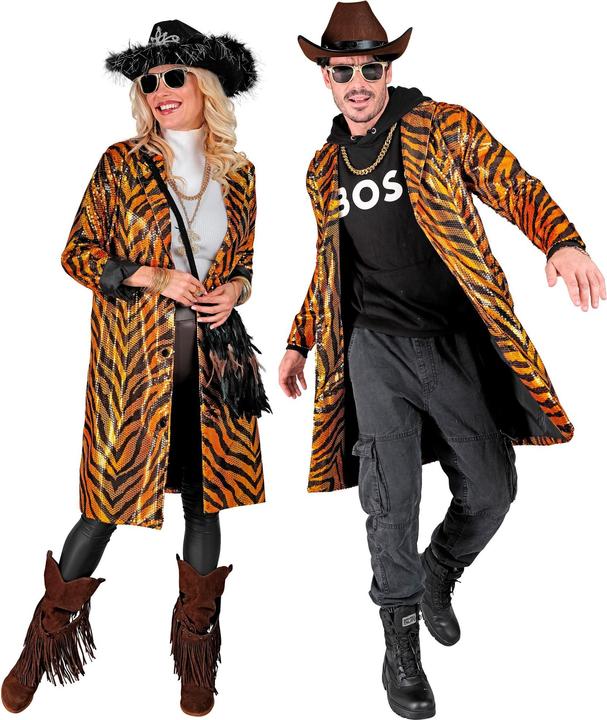 Immagine prodotto Widmann Cappotto di paillettes con motivo tigrato (S, M)