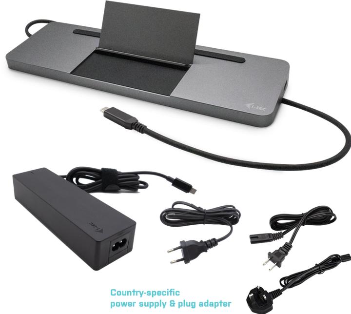 Produktbild i-tec Ergonomic (USB-C, 9 Ports)