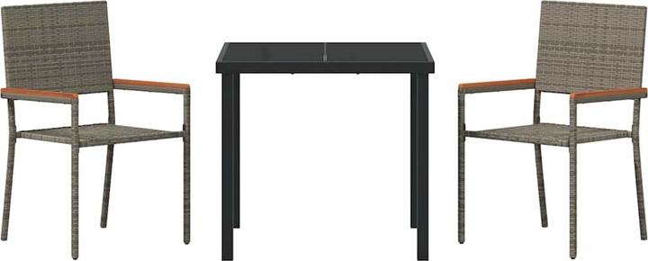 Actual product image vidaXL Garden dining set (80 cm)