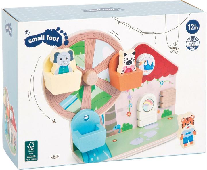Produktbild small foot Motorikspielzeug Riesenrad „Jungle Friends“