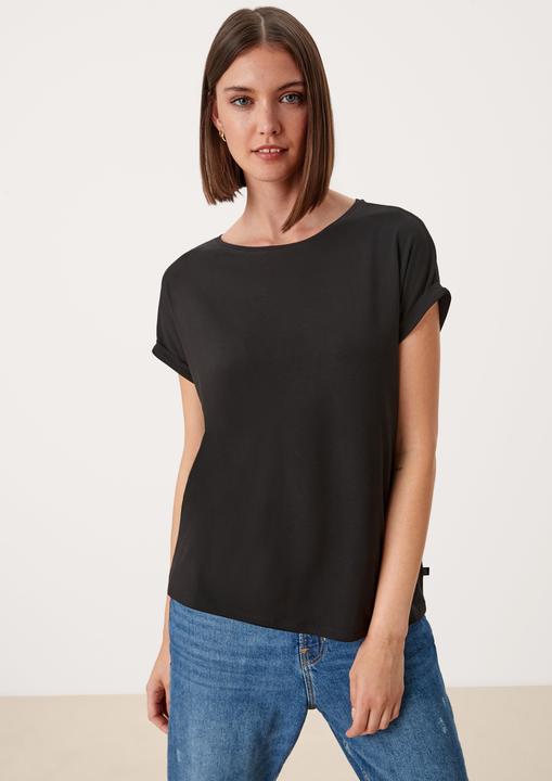 Produktbild S.Oliver T-Shirt Loose-Fit-Shirt im Lyocellmix (L)