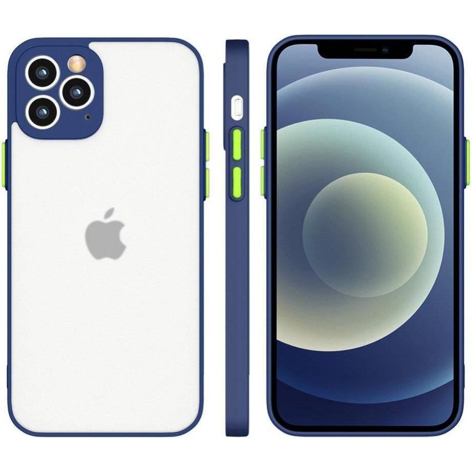 Thumbnail - Hurtel Milky Case silicone flexible translucent case for Samsung Galaxy A22 4G navy blue (Samsung Galaxy A22), Smartphon...